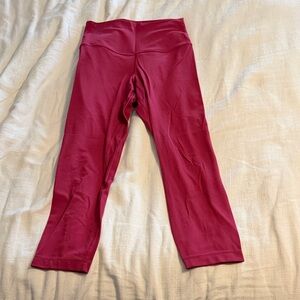 lululemon align 23”, Magenta Smoke, size 6